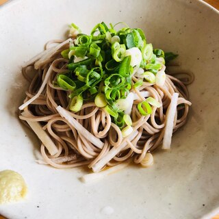 シャキシャキ‼️☆大根蕎麦